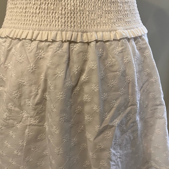 NWT Rails Addison white embroidered daises skirt size xs - Picture 8 of 14